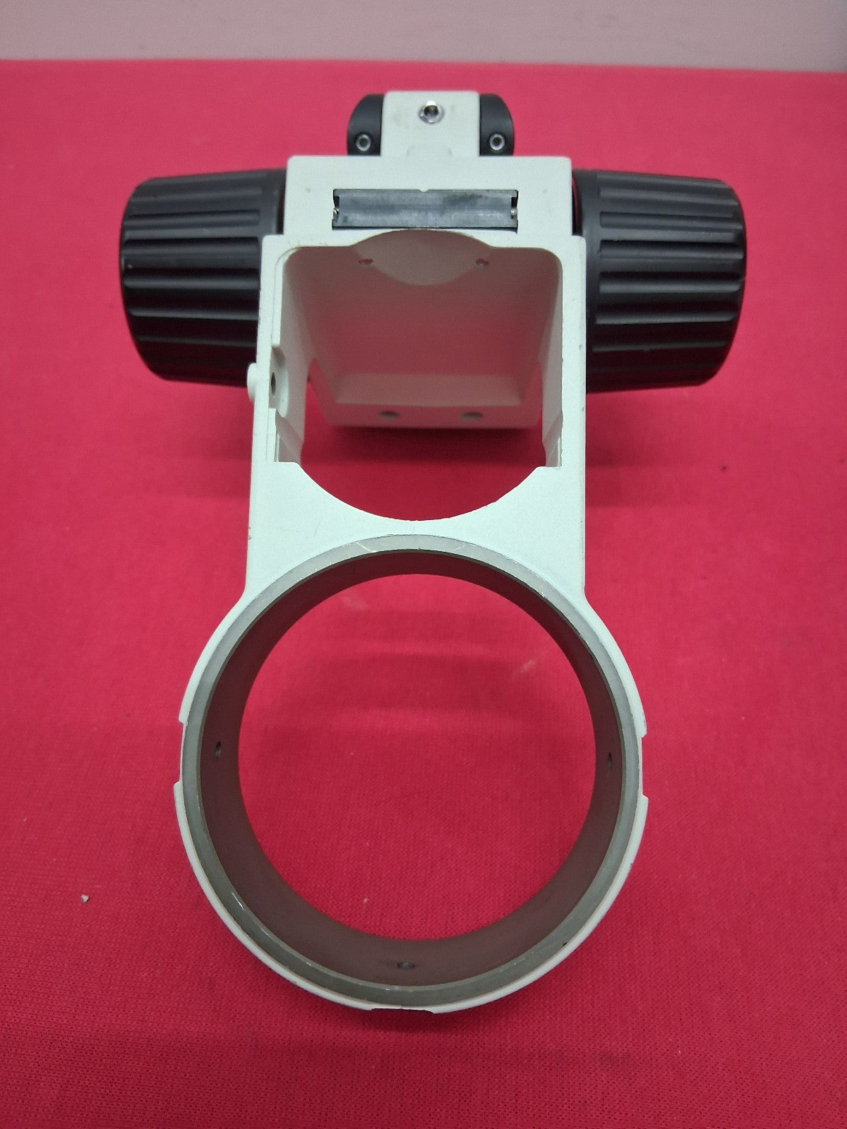 OLYMPUS SZ2-STB1 E ARM FOCUS MOUNT POD HOLDER MICROSCOPE HEAD HOLDER 76 MM