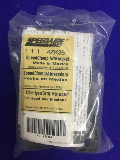 SPEEDAIRE ® (1) 4ZK36  SPEEDCLAMP SPEED CLAMP MODULAR CONNECTOR