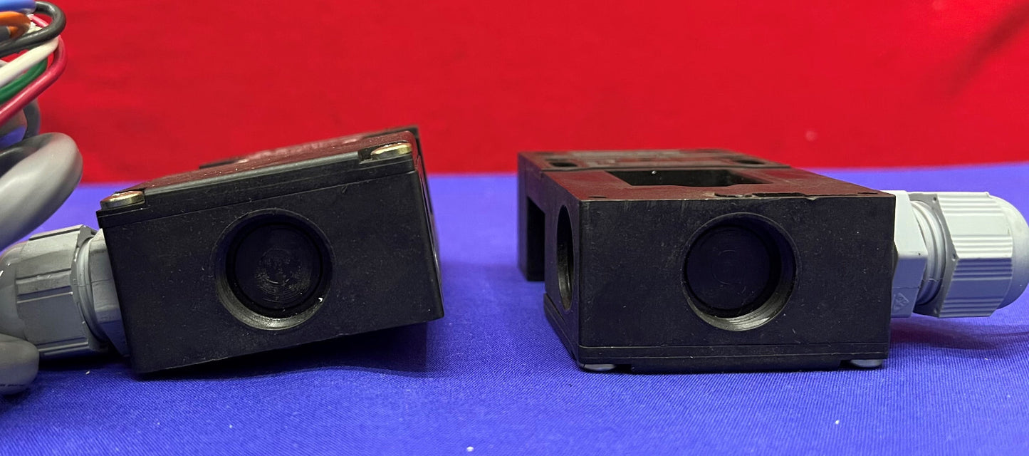 1 Lot of QTY 2 - Schmersal AZ 16-02ZVRK Interlock Switch (No Key)