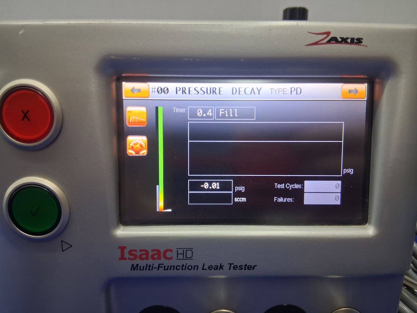 Issac / Zaxis Issac-HD-2PC MULTI FUNCTION LEAK TESTER  10 PSI MODULAR AIR LEAK