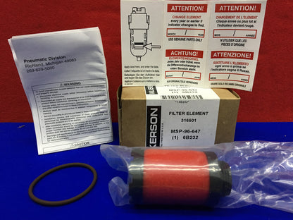 Neues Wilkerson-Ölfilter-Koaleszenzfilterelement 316501