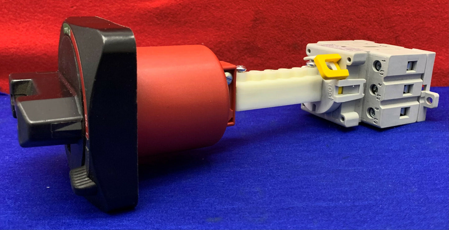 Sprecher Schuh LA7-25-1753 Disconnect Switch met zwarte AAN/UIT-schakelaar