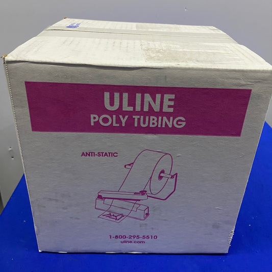 Uline S-3036 Anti-Static Poly Tubing Roll - 4 Mil, 10'' x 500' ITEM IS NEW