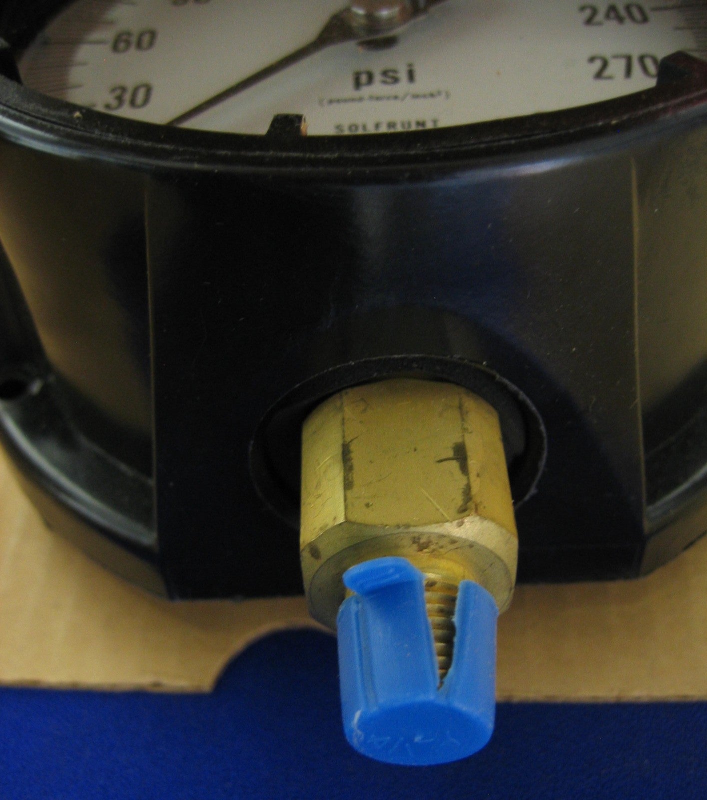 AMTEK US GAUGE DIVISION PSI SOLFRUNT USG 1980 300 PSI 155012B198 LM 4 1/2 1/4