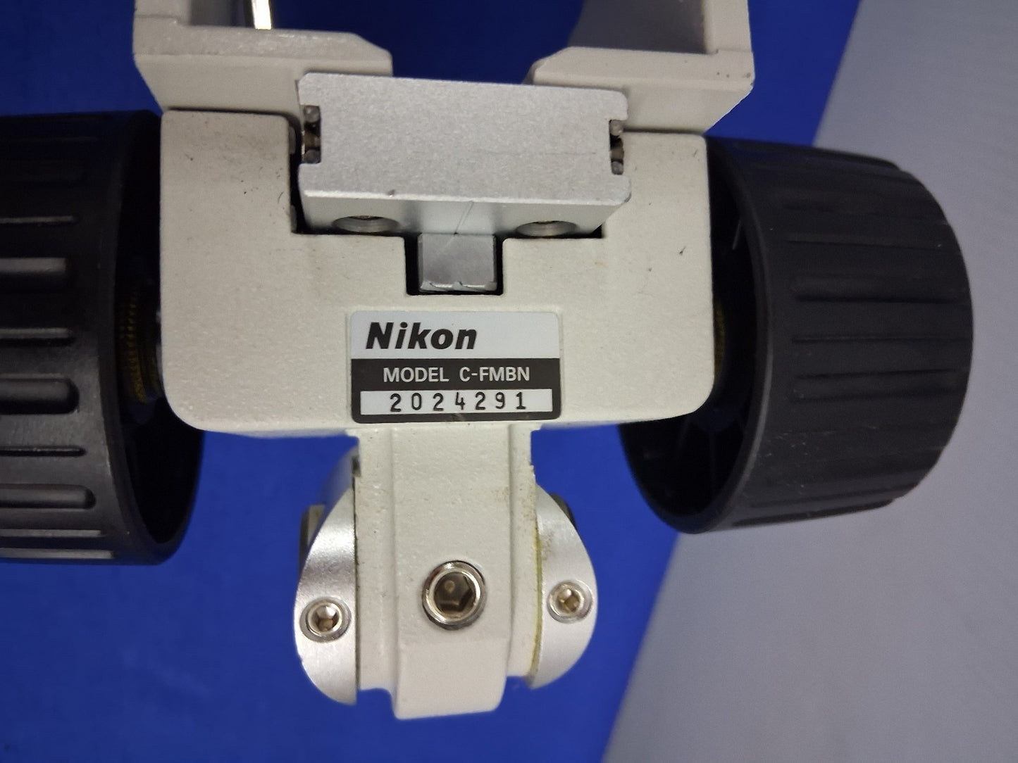NIKON C-FMBN MICROSCOPE FOCUS MOUNT 76MM HOLDER E ARM MICROSCOPE HEAD HOLDER