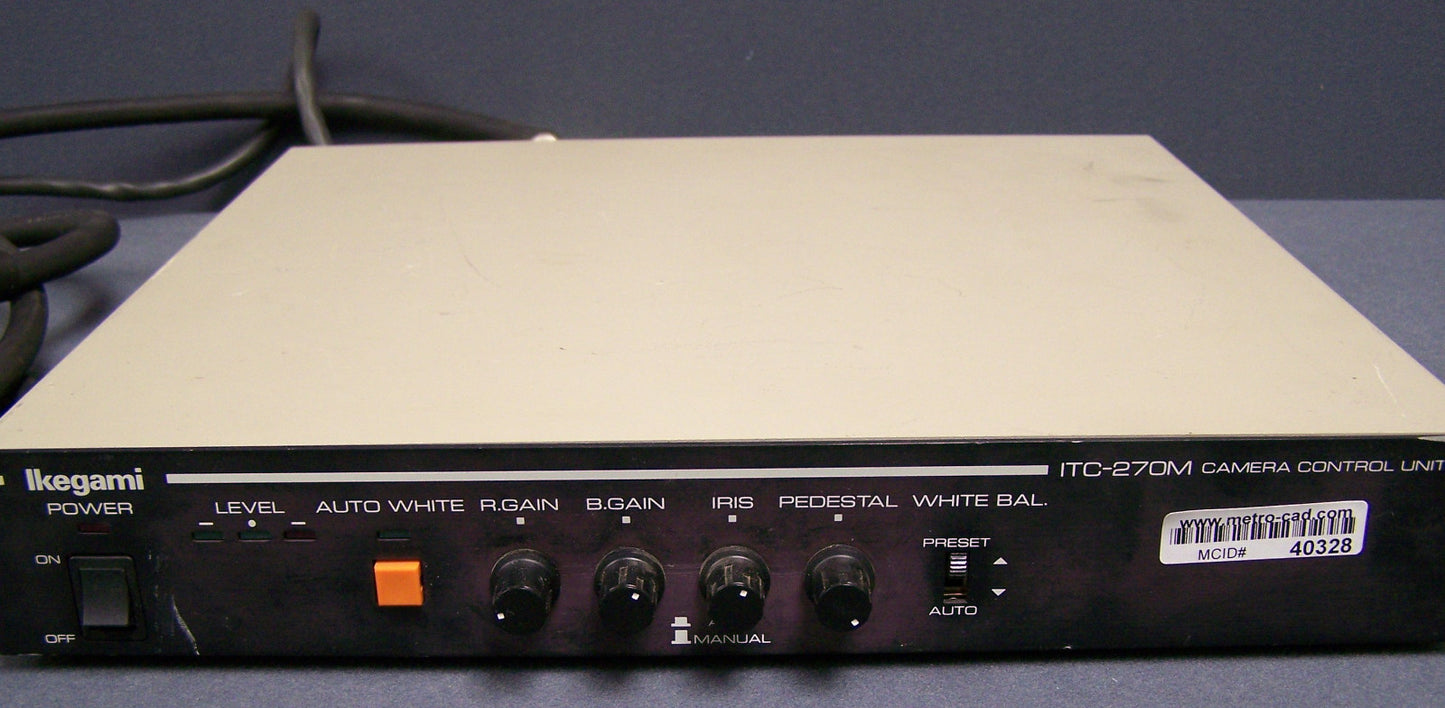 池上通信機 ITC-270M カラーカメラコントロール