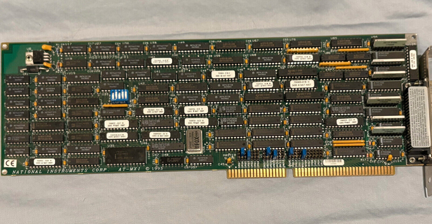 NI NATIONAL INSTRUMENTS AT-MXI INTERFACE BOARD 1993 C37 U57,847264934 3295