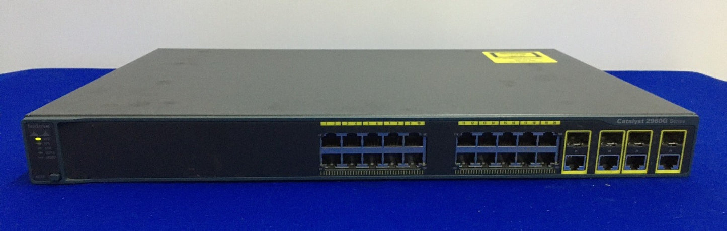 CISCO SYSTEMS CATALYST 2960G SERIES POWER CORD INCLUDED