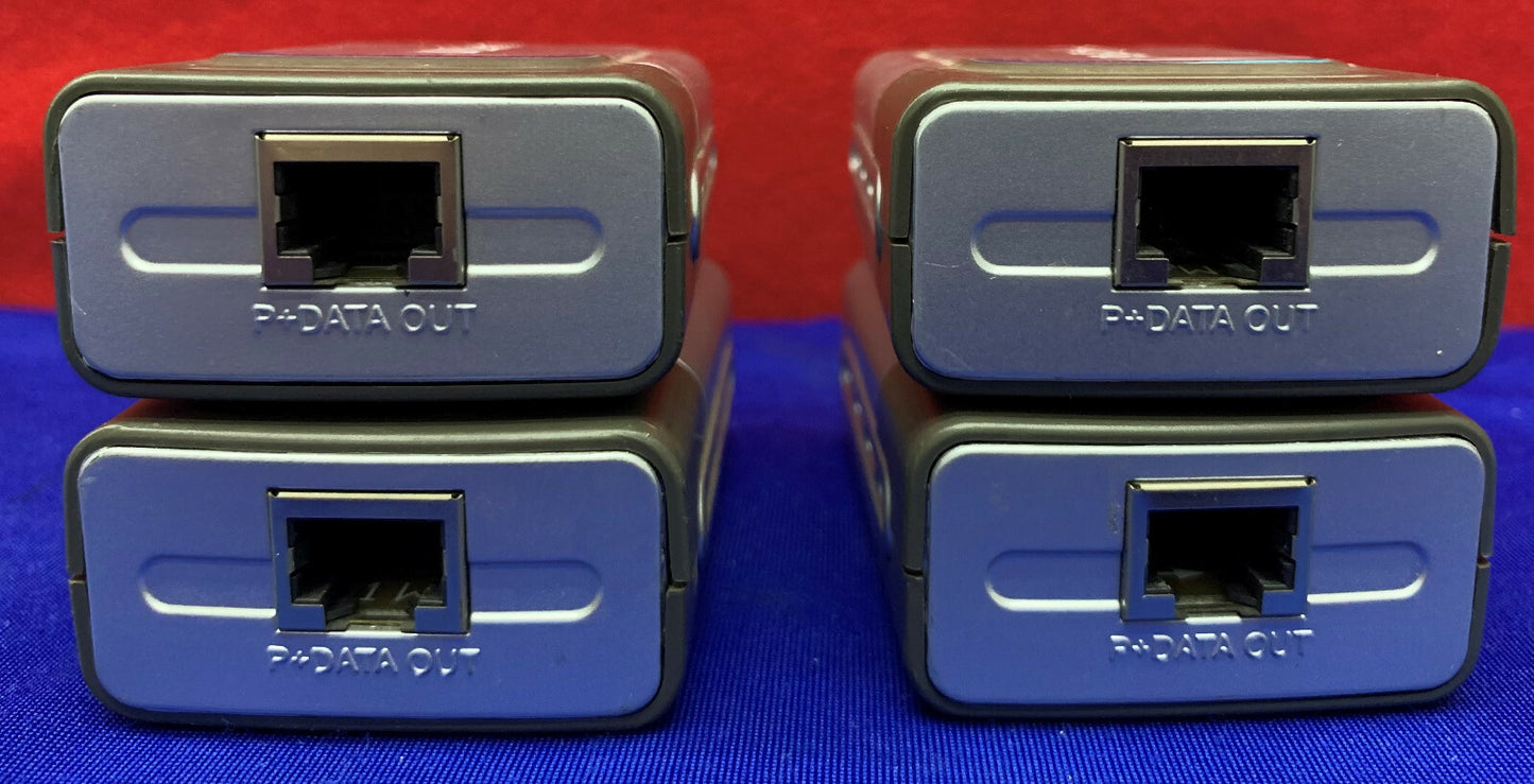 Lot de 4 adaptateurs Power Over Ethernet D-Link DWL-P200 (3 adaptateurs d'alimentation 48 V seulement)