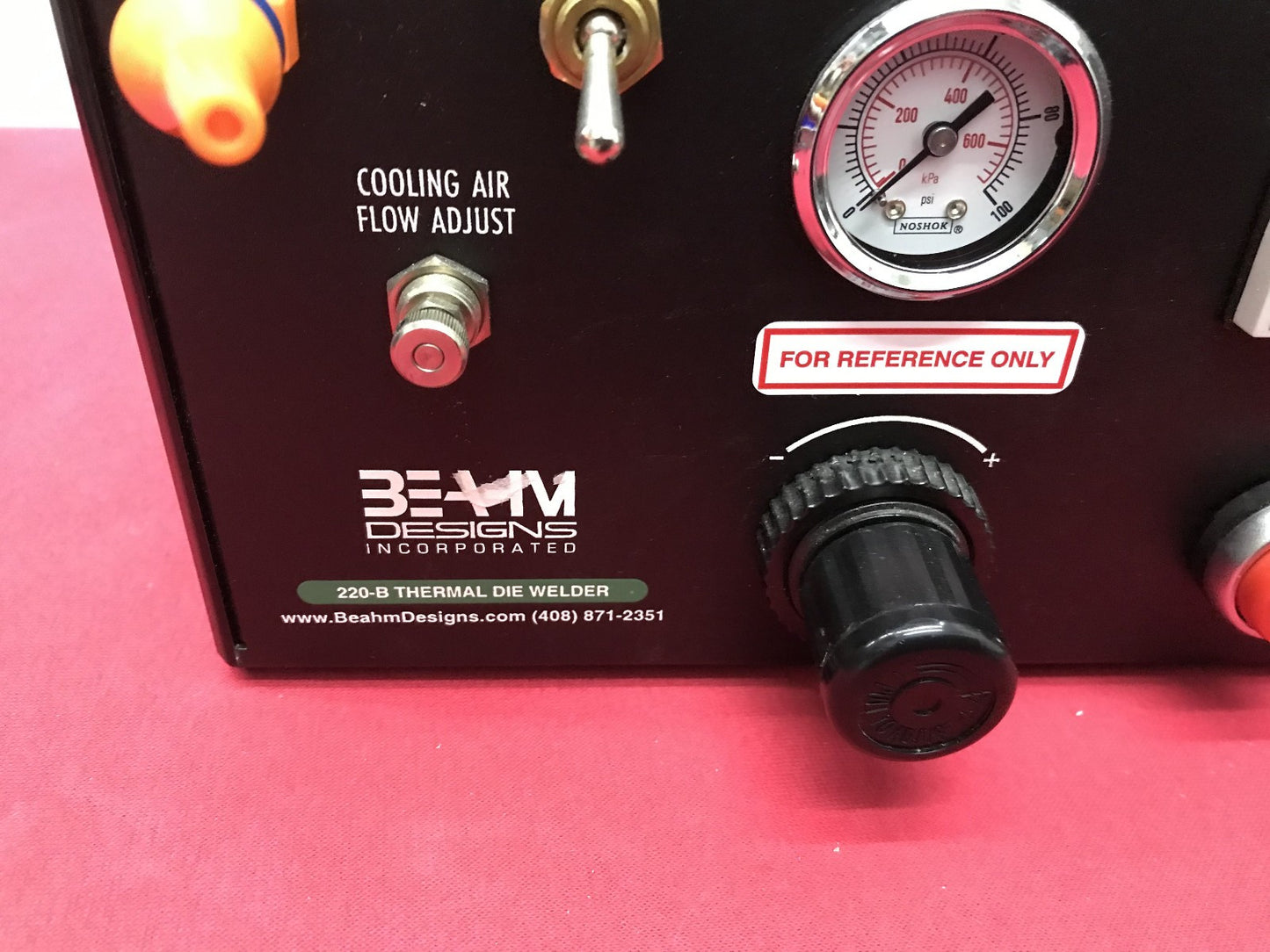 Beahm 220 B Thermal Die Bonder Hot Jow Split Die Bonder CONTROLLER ONLY FOR PART