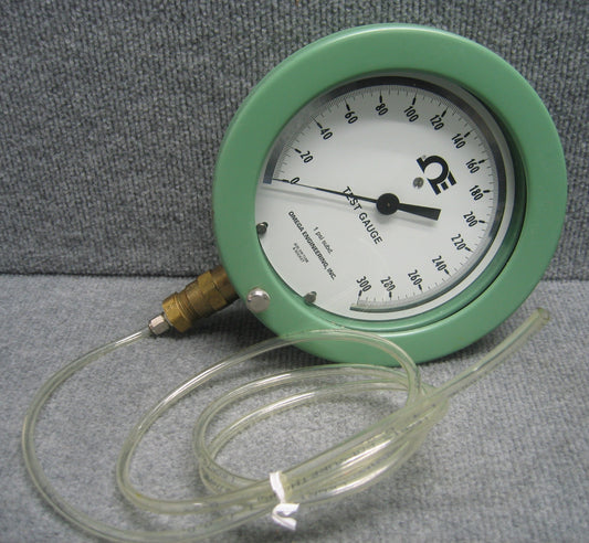 OMEGA ENGINEERING 1 PSI SUBD.TEST-MANOMETER AISI 316 ROHR &amp; BUCHSE 0-300