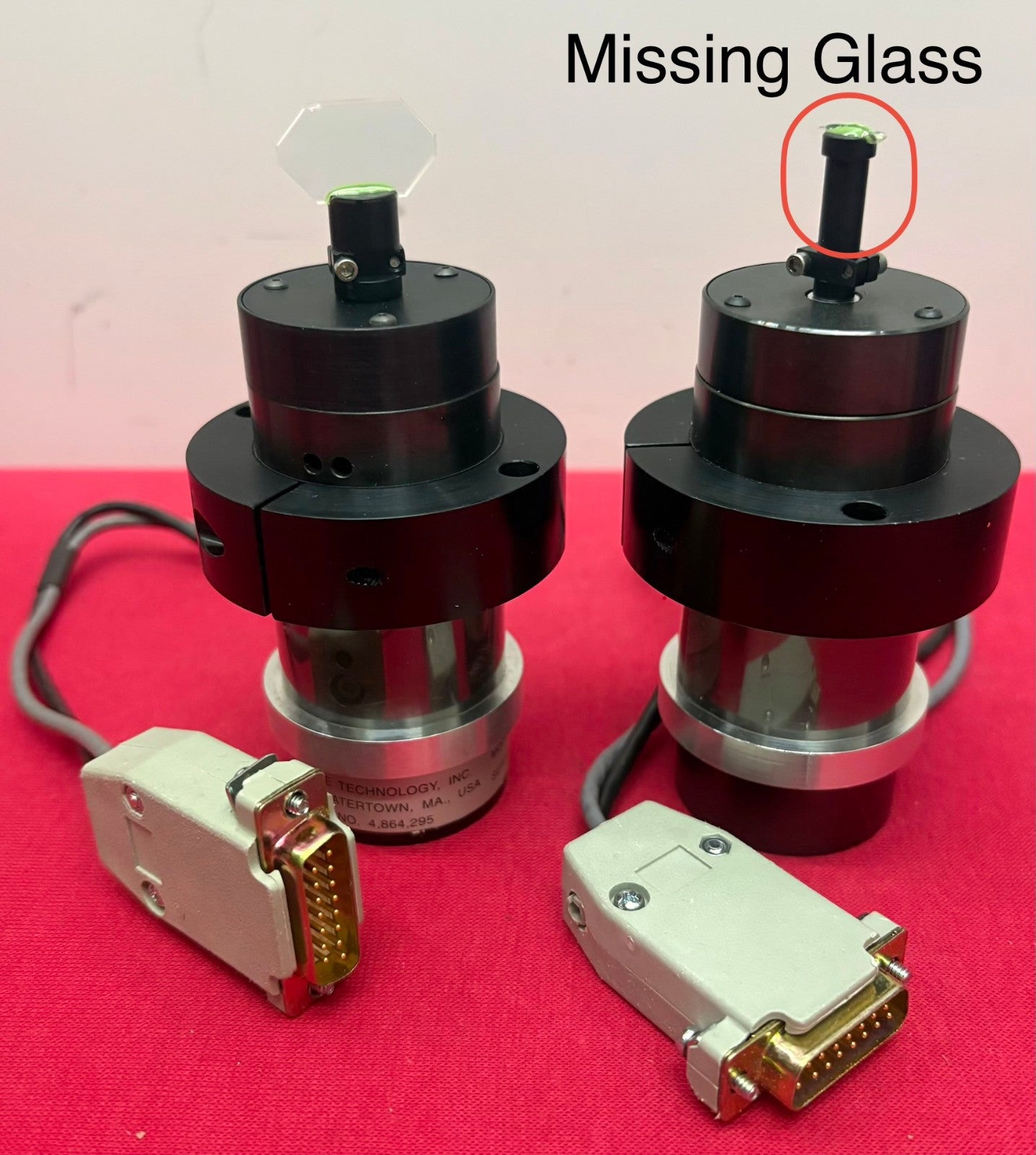 CAMBRIDGE 6450 & 6450*047 15 PIN CONNECTOR  GALVONOMETER OPTICAL SCANNER