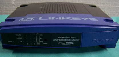 ENRUTADOR RÁPIDO DE CABLE/DSL ETHERNET LINKSYS BEFSR41 VER2