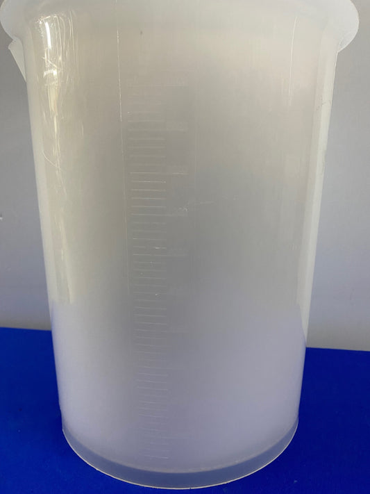 SCIENCEWARE BECHER MIT HOHER KAPAZITÄT 0-10000ml POLYPROPYLEN 200ml GRADUIERUNG 