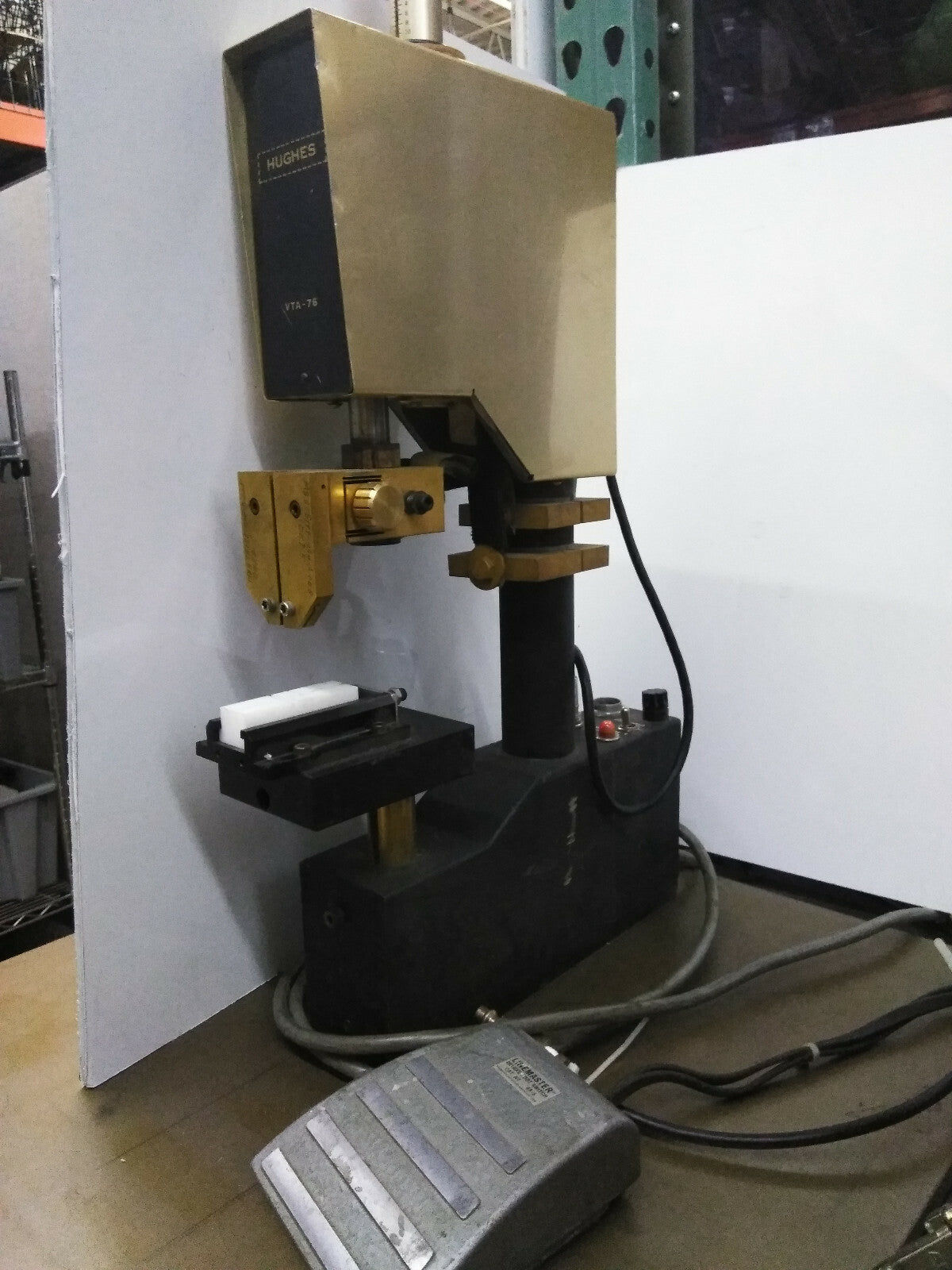 PARA PIEZAS/REPARACIÓN - CABEZAL DE SOLDADURA HUGHES MODELO N.º 76 ML SN 317