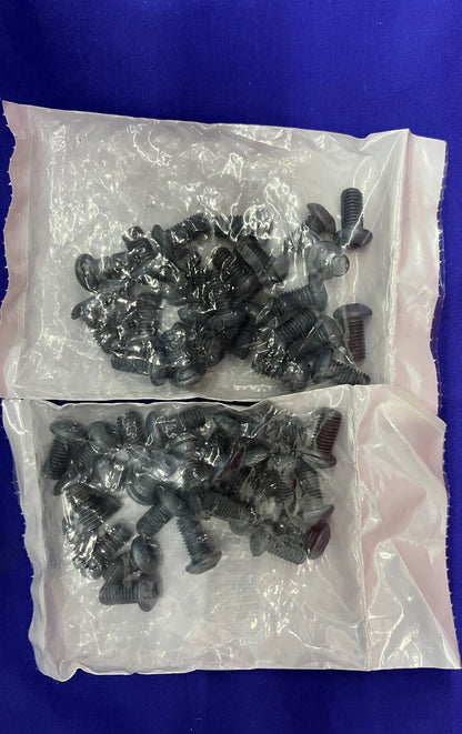 QTY 50 80/20 3838 Dado a T scorrevole e QTY 50 13-8316 M8-1,25x16 Tappo di supporto pulsante