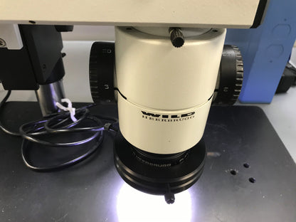 WILD HEERBRUGG WILD MB MICROSCOPIO PER L'APPRENDIMENTO A DOPPIA VISIONE / MICROSCOPIO PER L'INSEGNAMENTO 
