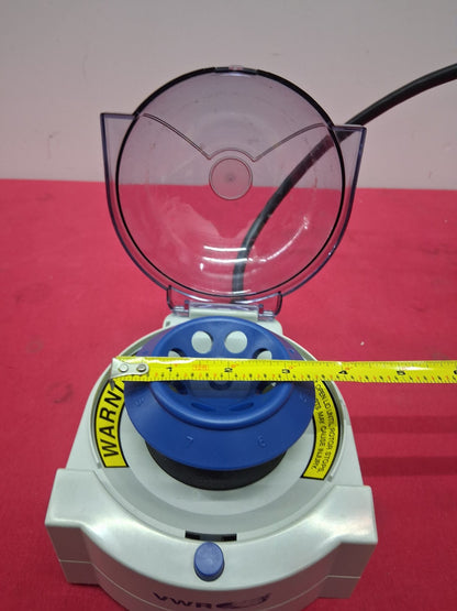 VWR Galaxy Mini Centrifuge Kinetic Energy 26 Joules C1413V-230V 230V 50/60Hz