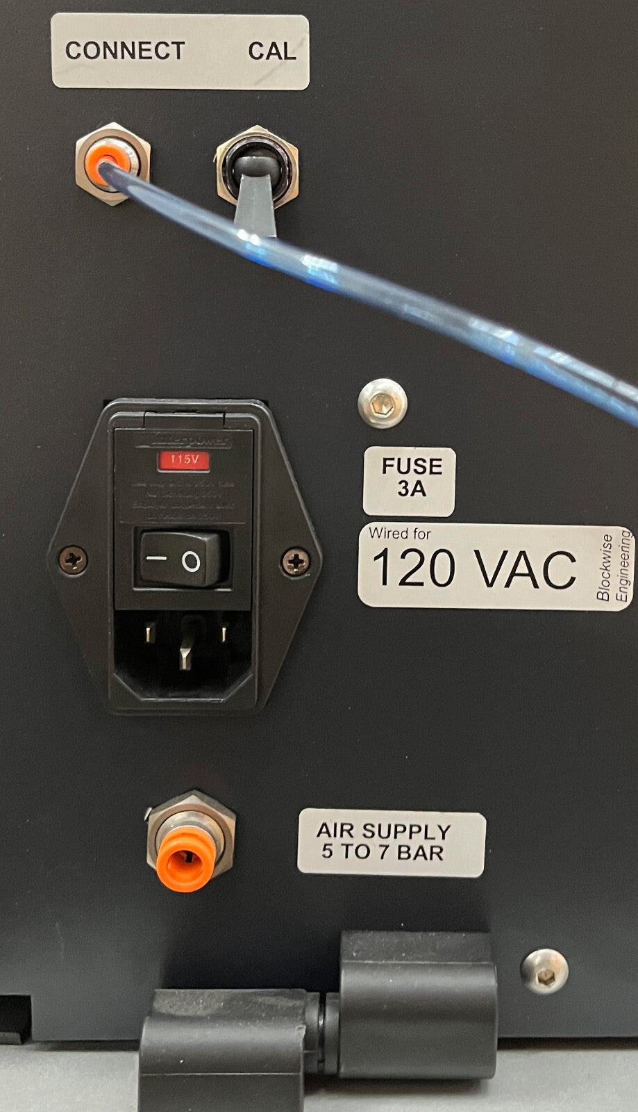 ブロックワイズエンジニアリング ラジアル圧縮クリンパーマシン RTG124 120VAC 3A