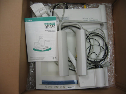 CANON RE-350 VIDEO VISUALIZER DOCUMENT CAMERA PRESENTER 115VAC 50/60HZ