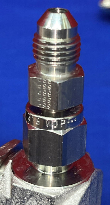 Lote de 2 válvulas de bola de acero inoxidable 312-K-BLK-XP98 de FLOLOK