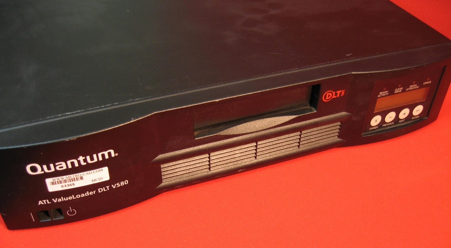 CARGADOR AUTOMÁTICO DE CINTA QUANTUM DTL L300 VS 80 