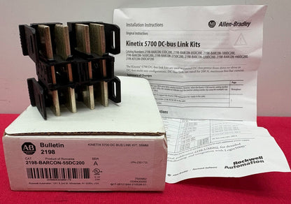 Allen Bradley AB KINETIX 5700 DC BUS LINK KIT 55mm 2198-BARCON-55DC200 SER. A