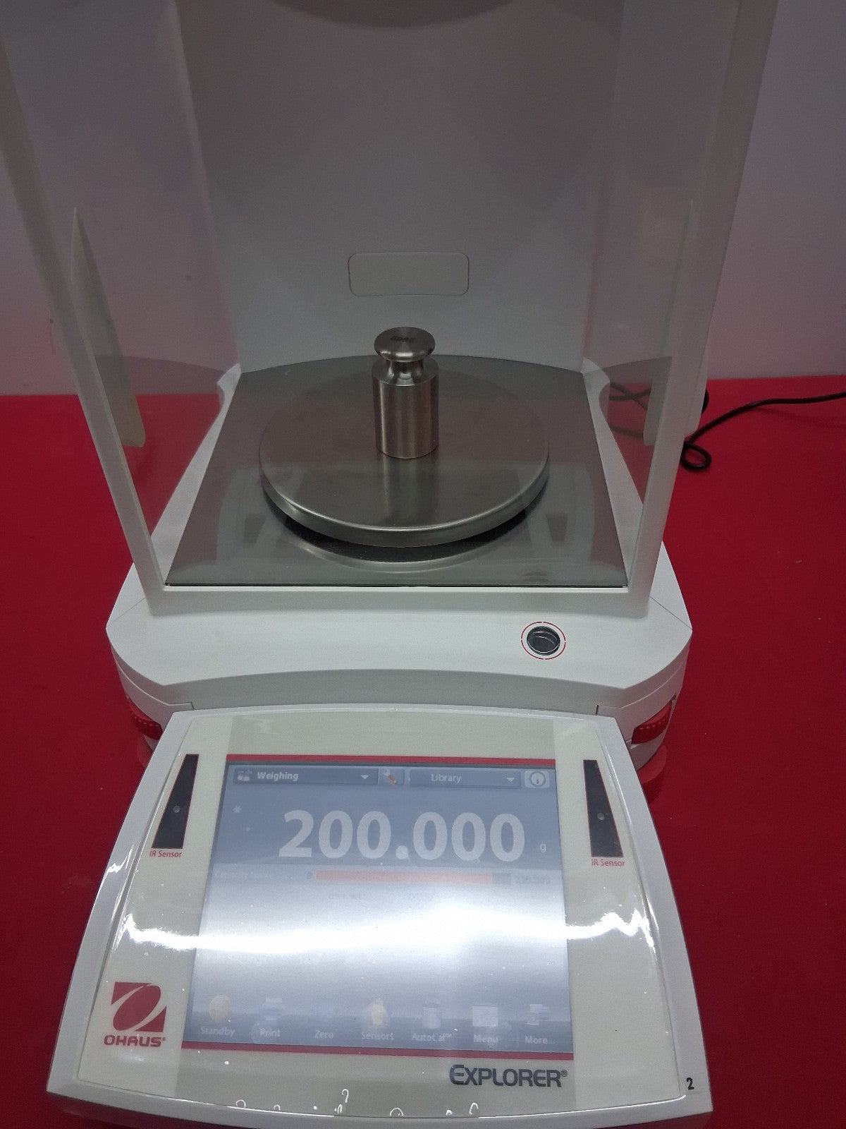 OHAUS EXPLORER EX223 PRECISION BALANCE 220G X 0.001G 5.1" DRAFT SHIELD