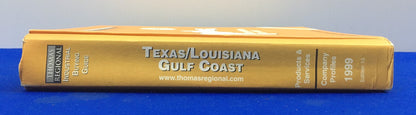 THOMAS REGIONAL DIRECTORY CO., TEXAS LOUISIANA GOLFKÜSTE 1999