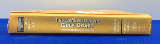 THOMAS REGIONAL DIRECTORY CO., TEXAS LOUISIANA GOLFKÜSTE 1999