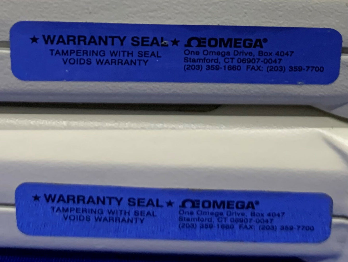 1 lot de 2 - POUR PIÈCES/RÉPARATION Dynamomètre numérique Omega Engineering DFG60-11