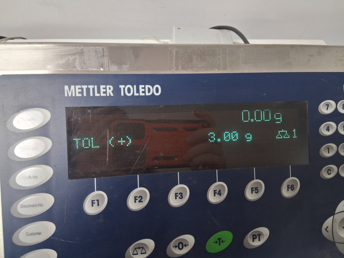 Mettler Toledo IND690 Weighing Terminal with X1202S Precision Weighing Platform