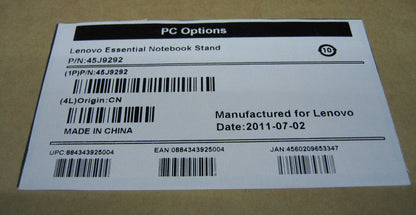 LENOVO ESSENTIAL NOTEBOOK (SMALL LABTOP) STAND P/N 45J9292
