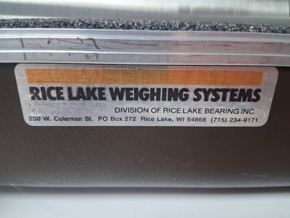 RICE LAKE WEIGHING SYSTEMS SN S46-016 10KG WEIGHT WITH CASE CLASS 3 7.84G/CM3