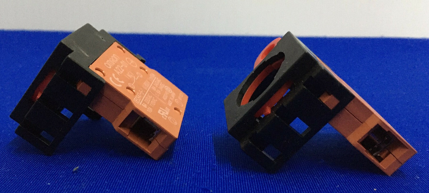 1 LOT DE 2 - BLOC DE CONTACTS OMRON A22-01