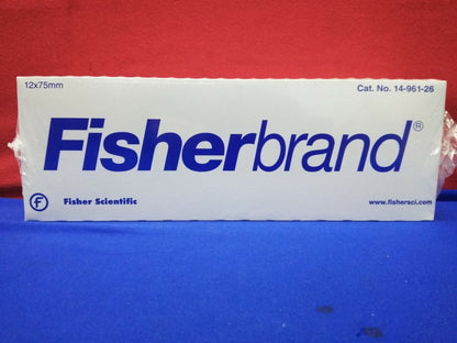 FISHERBRAND 使い捨て培養チューブ CAT. 14-961-26 12 x 75 MM