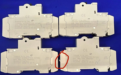 INTERRUTTORE AUTOMATICO EATON / CUTLER HAMMER WMTC1005 5AMP 1 POLO 240V - 1 LOTTO QTY 4