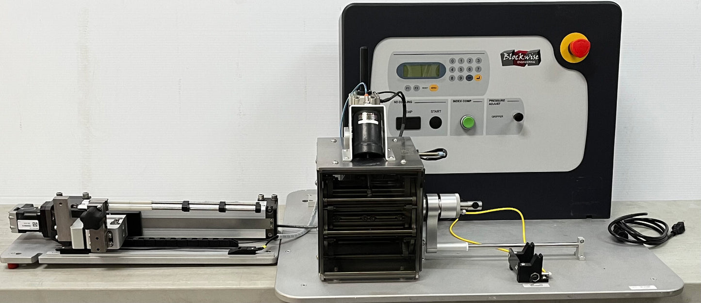 ブロックワイズエンジニアリング ラジアル圧縮クリンパーマシン RTG124 120VAC 3A