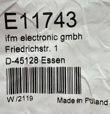IFM E11743 CONNECTION CABLE 1Xm23 STRAIGHT SOCKET ADOGK190MSS0010H19