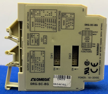 CONDITIONNEUR DE SIGNAL D'ENTRÉE EN PONT OMEGA DRG-SC-BG