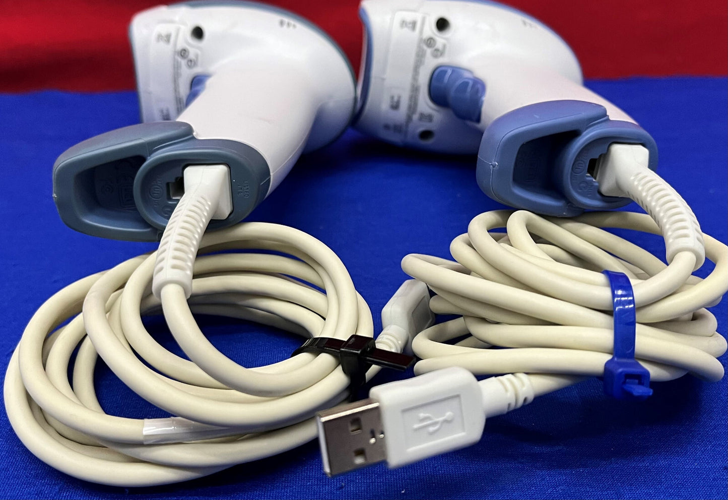 Motorola JADAK JDK-2132 REV A USB バーコード スキャナー 2 個セット