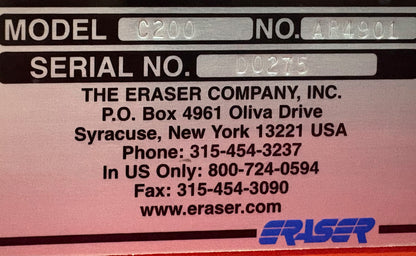 ERASER C-200 C200 AR4901 TWIN BLADE ROTARY WIRE STRIPPER & TWISTER -PARTS/REPAIR