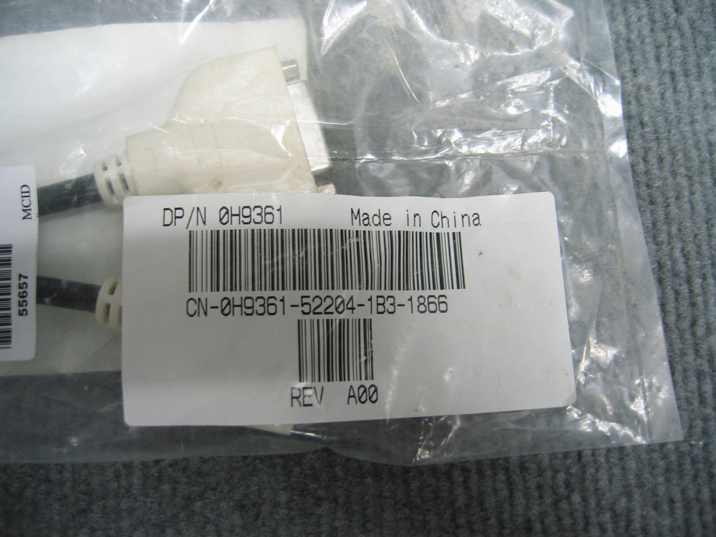 NIEUWE DELL DP/N 0H9361 DMS-59 NAAR DUAL DVI-KABEL CN-0H9361-52204-1B3-1866 REV A00 