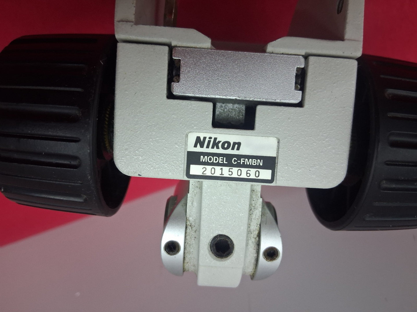NIKON C-FMBN MICROSCOPE FOCUS MOUNT 76MM HOLDER E ARM MICROSCOPE HEAD HOLDER