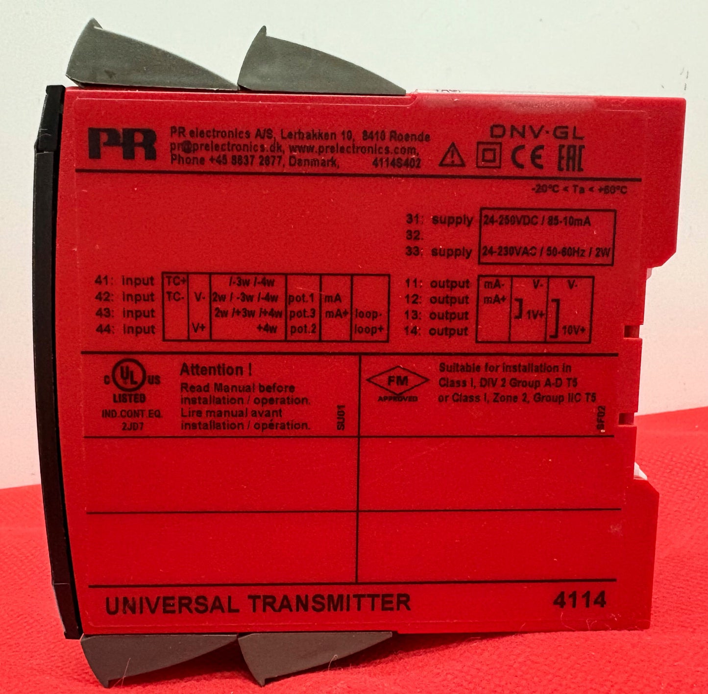 PRエレクトロニクス PR 4114 ユニバーサルトランスミッター