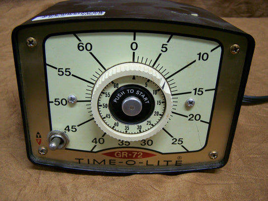 Timer industriale Corp Time-O-Lite Timer modello GR-72 120V 