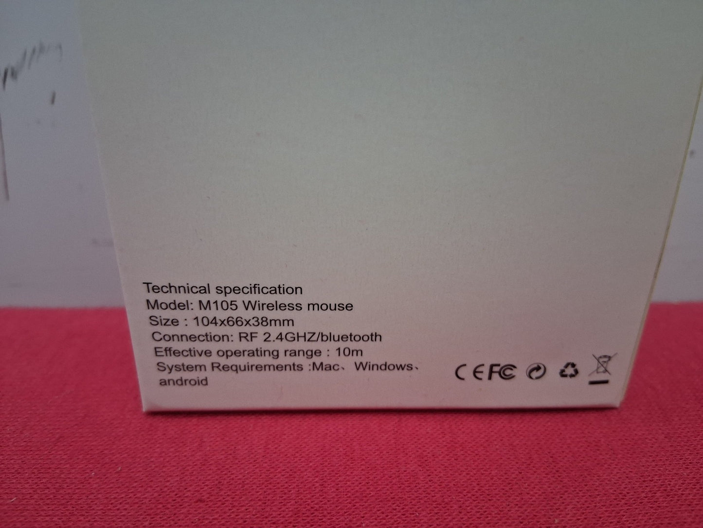 M105 WIRELESS MOUSE GREEN HIGH SPEED RESPONSE BUTTONS BRAND NEW COMPUTER MOUSE