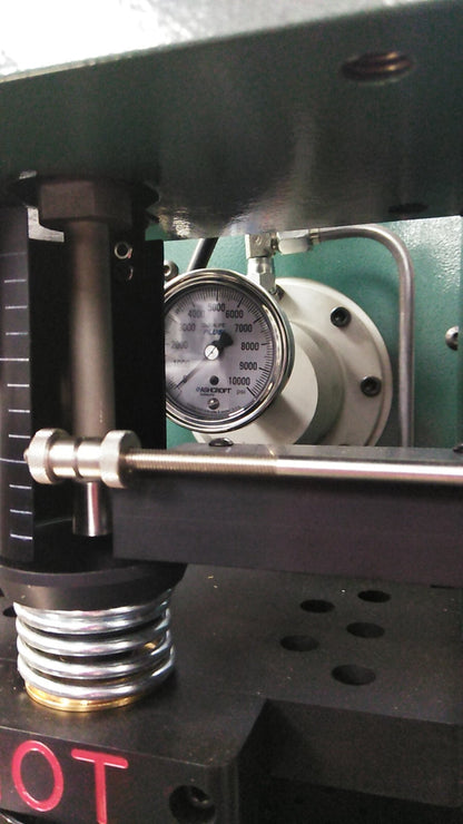 PEZO VIA Biomedical  GS-5T PLASTIC INJECTION MOLD PRESS PNEUMATIC RAM