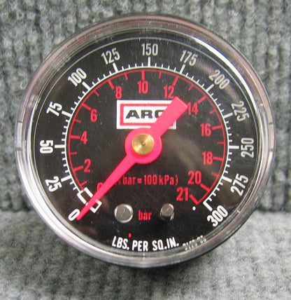 QTY OF 3 GAGES / GAUGES ARO NORGREN DURO UNITED