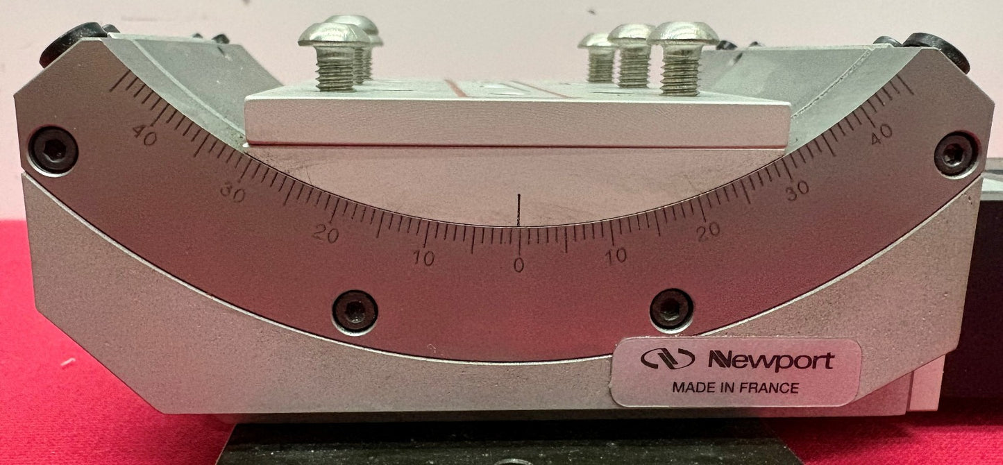NEWPORT HBG80CC MOTORIZED GONIOMETER ±45°  ANGULAR RANGE HIGH PRECISION ROTATION